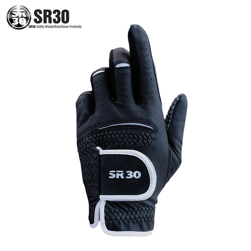 SR30 여성용 스크린 골프장갑 블랙 양손