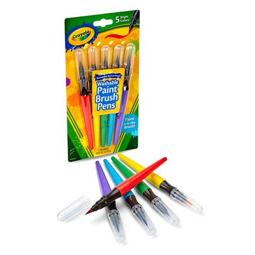 Crayola 크레욜라 브러쉬마카 5색