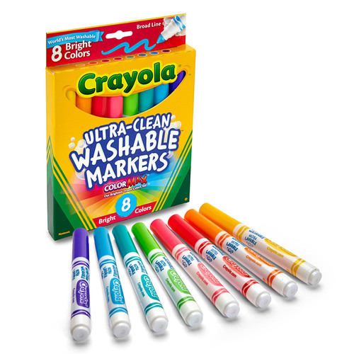 Crayola 크레욜라 굵은선 수성마카 8색(Bright)