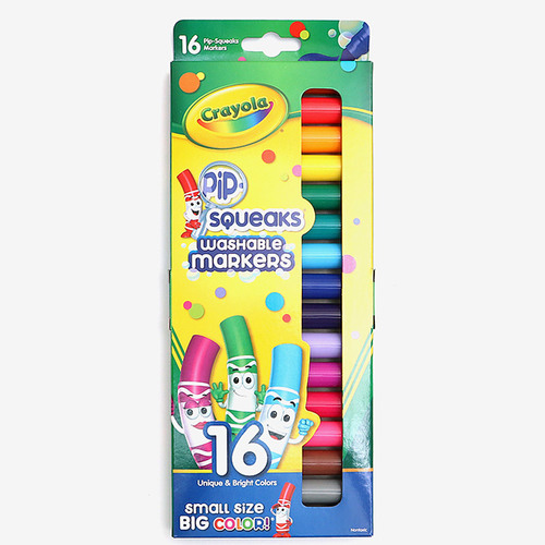 Crayola 크레욜라 뚱땡이 굵은선 수성마카 16색