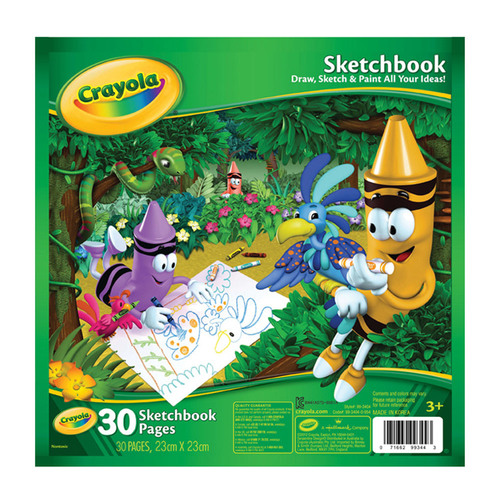 Crayola 크레욜라 스케치북 1권 (23x23cm)